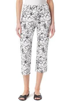 Women's Shape Effect Printed Capri Pants