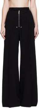 Rick Owens | Black Concordians Tailored Wide Belas Trousers