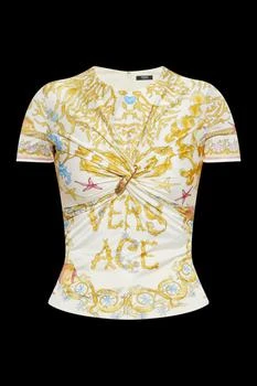 Versace | Versace Safety Pin Detailed Crewneck Top