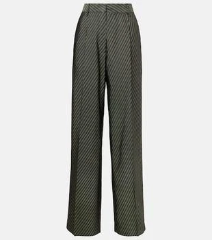Dries Van Noten | Striped high-rise wide-leg pants