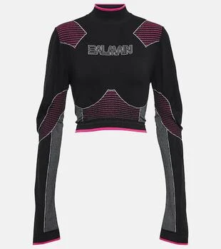 Balmain | Logo crop top