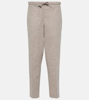 Jil Sander | Wool cropped straight pants