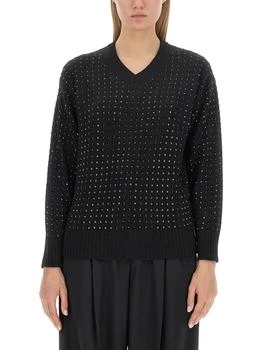 Max Mara | Sportmax Embellished V-Neck Jumper