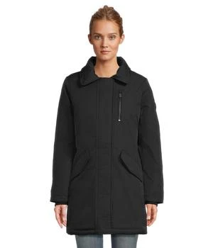 Down Jacket w/ Faux Fur Collar M826556B74