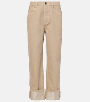 Brunello Cucinelli | Mid-rise straight jeans