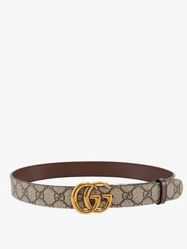 Gucci | Leather and GG Supreme fabric GG belt
