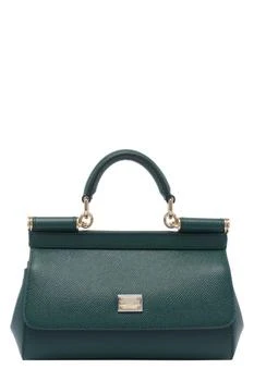 Dolce
Gabbana | Dolce
Gabbana Logo Plaque Small Sicily Handbag