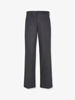 Fendi | Stretch cashmere trouser with logoed detail