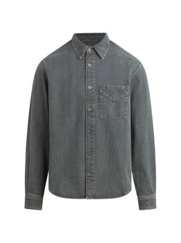 Walker Striped Denim Shirt
