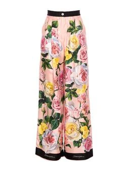 Dolce & Gabbana | Dolce & Gabbana Floral Printed Pants