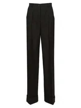 Dolce & Gabbana | Dolce & Gabbana Straight Leg Gabardine Trousers