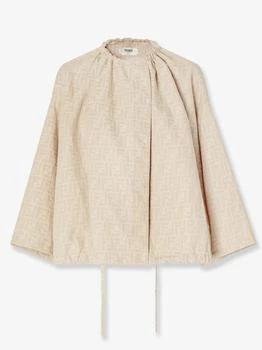 Fendi | FF cotton and linen jacket