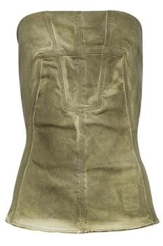 Rick Owens | Rick Owens DRKSHDW Porterville Stretch Denim Bustier Top