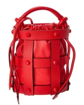 Salvatore Ferragamo | Ferragamo Stud Leather Bucket Bag