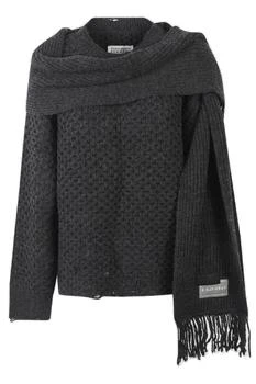 MM6 | MM6 Maison Margiela Scarf Knit Jumper