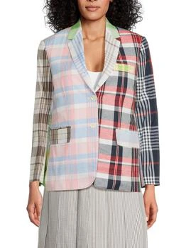 Thom Browne | Seersucker Funmix Classic Sport Coat