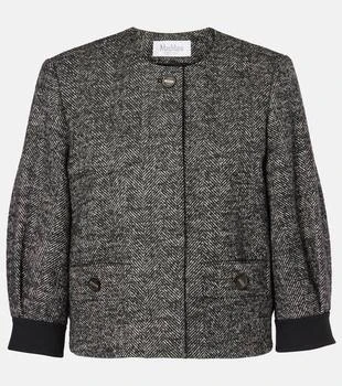 Max Mara | Gattini chevron bouclé jacket
