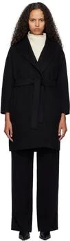 Max Mara | Black Messi Coat