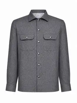 Brunello Cucinelli | Brunello Cucinelli Buttoned Overshirt