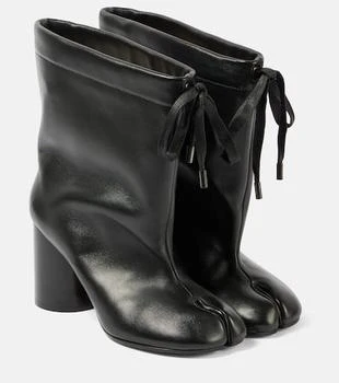 MAISON MARGIELA | Tabi drawstring leather ankle boots