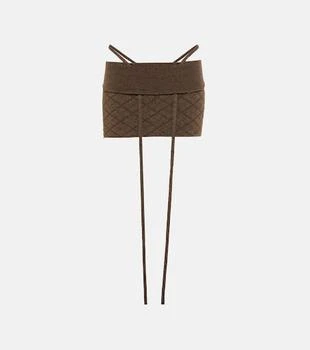 Cali knit miniskirt