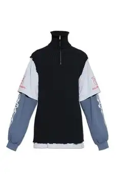 Balenciaga | Balenciaga Hybrid Layered Sweater