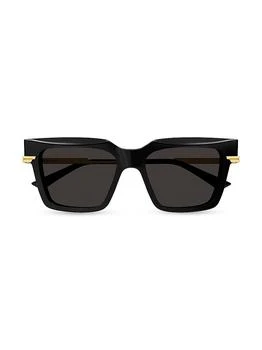 Bottega Veneta | Combi Acetate 53MM Square Sunglasses