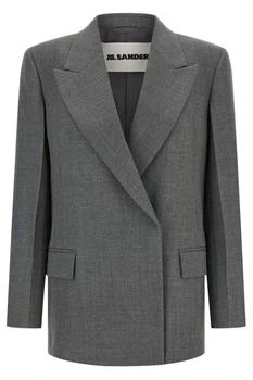 Jil Sander | Jil Sander Double Breasted Tailored Blazer