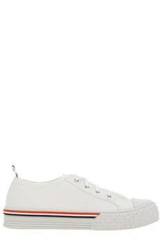Thom Browne | Thom Browne Stripe Trimmed Low-Top Sneakers