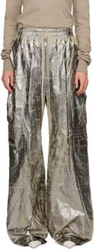 Rick Owens | Silver Concordians Double Jumbo Belas Cargo Pants