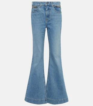 Stella McCartney | High-rise flared jeans