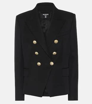 Balmain | Double-breasted wool blazer