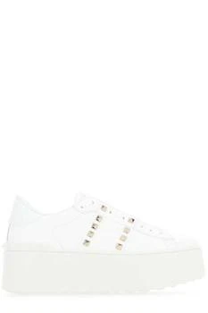 Valentino | Valentino Garavani Rockstud Untitled Lace-Up Sneakers