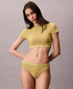 Calvin Klein Women
s Icon T-Shirt Logo-Hem Bralette