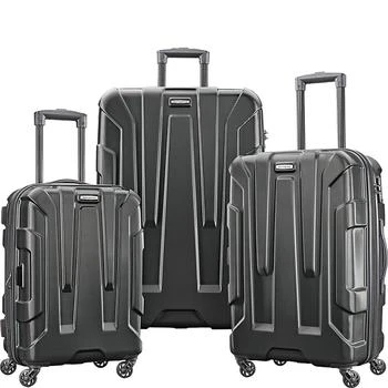Samsonite Samsonite Centric Hardside Expandable Luggage with Spinner Wheels, Black, Carry-On 20-Inch