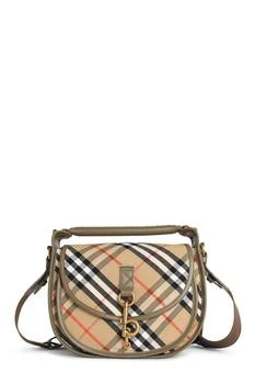 Burberry | Burberry Small B Clip Checked Tote Bag
