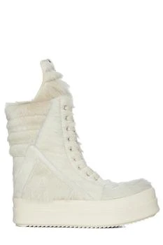Rick Owens | Rick Owens Mega GeoBasket Lace-Up Sneakers