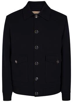 Valentino | Wool and cashmere-blend bomber jacket