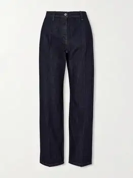Jil Sander | Mid-rise Straight-leg Jeans - Dark denim