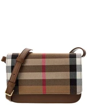 Burberry | Check Canvas
Leather Shoulder Bag