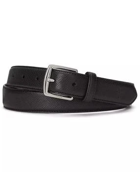 Ralph Lauren Men
s Saffiano Leather Belt