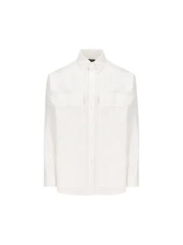 Fendi | Fendi Long-Sleeved Buttoned Shirt