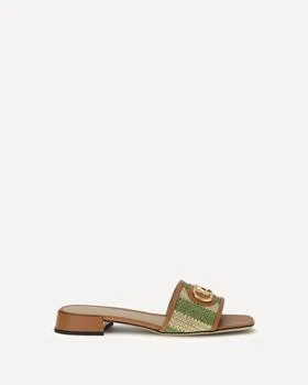 Valentino | Valentino VLogo Signature Slip-On Sandals