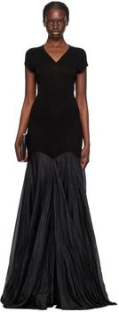 Rick Owens | Black Divine Maxi Dress
