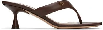 Brown Ascent Thong 55 Heeled Sandals