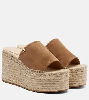 Gianvito Rossi | Suede espadrille wedges