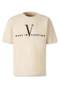 Valentino | Valentino Logo Printed Crewneck T-Shirt