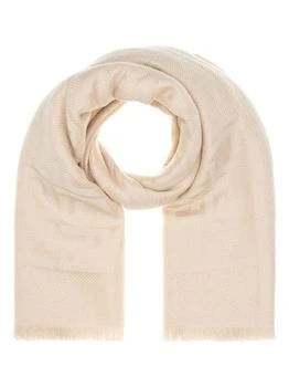 Fendi | Fendi FF Jacquard Frayed-Edge Scarf