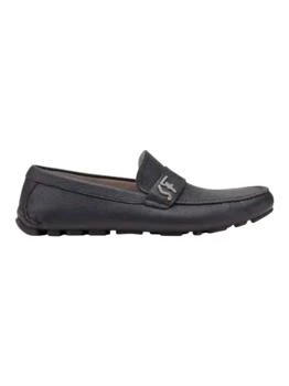 Salvatore Ferragamo | Men's Rasca Driver Moccasin Shoes In Black