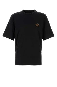 Prada | Prada Logo-Embroidered Crewneck T-Shirt